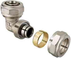 #МП Угольник соединительный L32х32 2 цанги VTm.351.N.003232 VALTEC ### Распродажа!!!