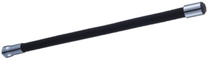 Излив для кухни ГИБКИЙ POTATO P68-1L 49см Черный