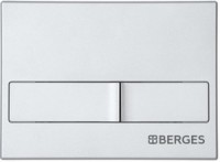Кнопка BERGES для инсталляции NOVUM L2 матовый хром 040012